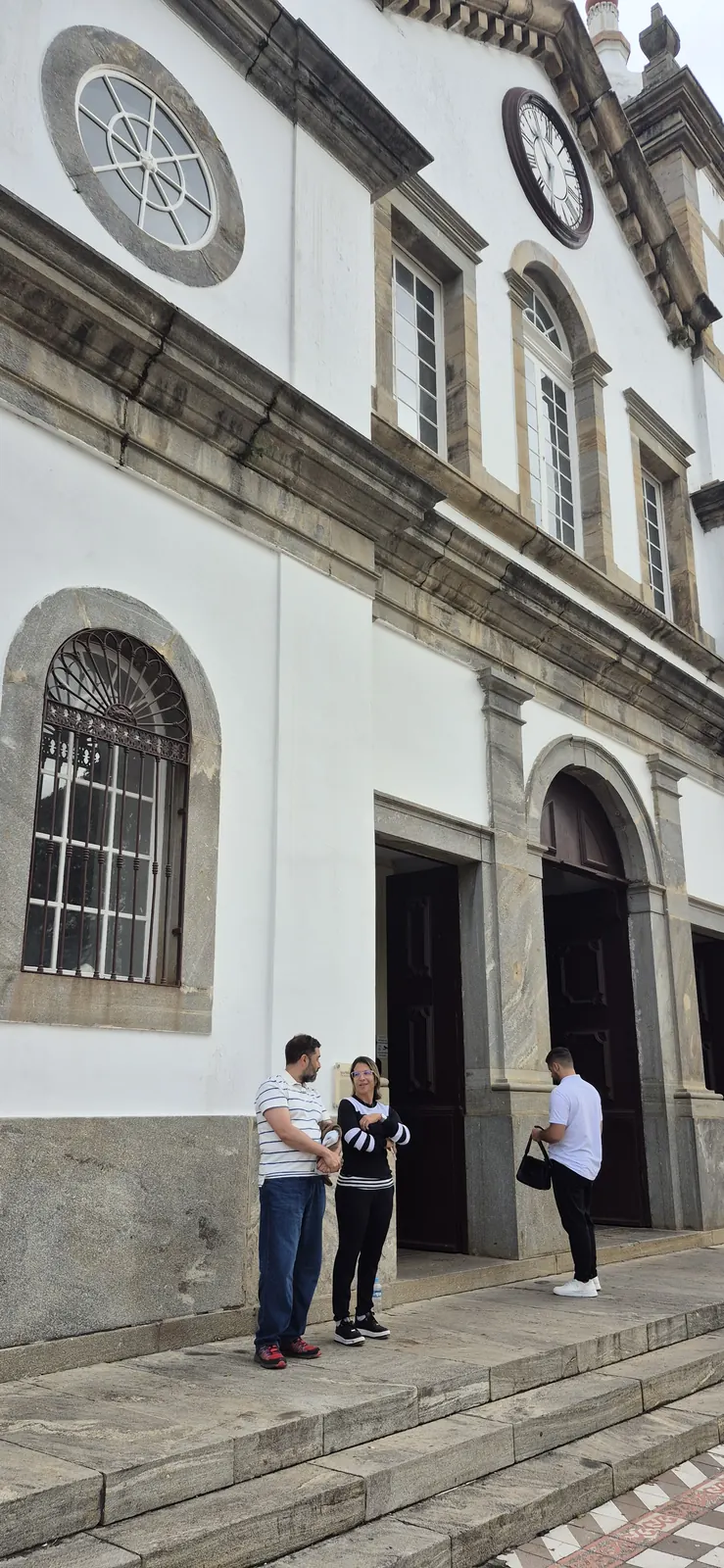 Historic façade in the Vale do Café